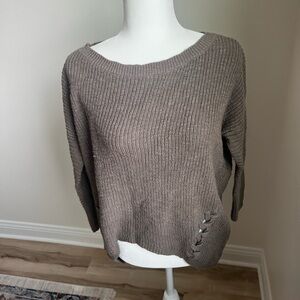 Express brown sweater